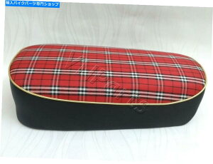 �V�[�g 1967�z���_�����L�[Z50 Z50M�V�[�g�B�ԃz���C�g�^�[�^���V�[�g�T�h���ăv���\ 1967 Honda Monkey Z50 Z50M Seat. Red White Tartan Seat Saddle Repro to NOS