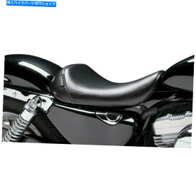 シート ハーレーダビッドソンローライダー18レパラLC-006ベアー骨滑らかな黒いソロサシ For Harley-Davidson Low Rider 18 LePera LC-006 Bare Bones Smooth Black Solo Seat