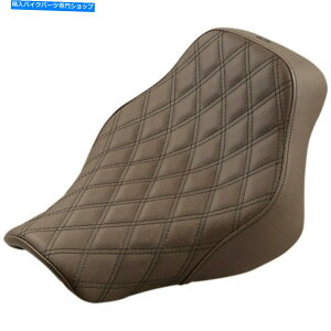 V[g Saddlemen Brown Renegade Lattice Stitch LShCo[\V[gn[[18+ Flhc Flde Saddlemen Brown Renegade Lattice Stitch LS Driver Solo Seat Harley 18+ FLHC FLDE