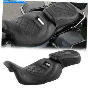 V[g ubNXeb`hCo[̏ȃtBbgn[[c[O[hLO2009-2021 Black Stitching Driver Passenger Seat Fit For Harley Touring Road King 2009-2021