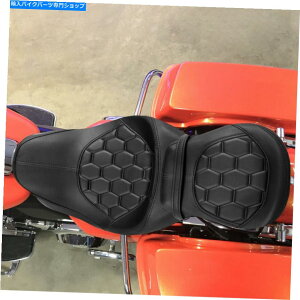 V[g ubNhCo[ȃtBbgn[[c[OXg[gOChFLHX 09-21 18 Black Driver & Passenger Seat Fit For Harley Touring Street Glide FLHX 09-21 18
