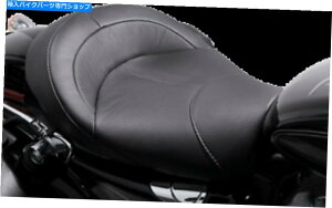 V[g 04-19n[[X|[cX^[XLL̂߂̃_j[O[ubNU[rj[rbOXg\V[g Danny Gray Black Leather Vinyl BigIST Solo Seat for 04-19 Harley Sportster XLL