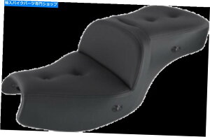 V[g ThubNMH\t@[2AbvI[goCV[g2020Ch̃`W[ Saddlemen Black Heated Road Sofa 2-Up Motorcycle Seat 2020 Indian Challenger