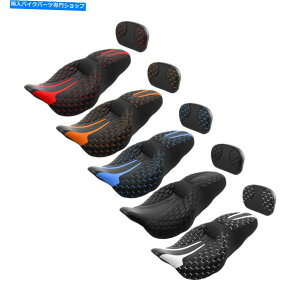 V[g ^]ȗqȂ̔w̃pbhtBbg̓n[[c[O[hLOt09-21 Driver Passenger Seat Backrest Pad Fit For Harley Touring Road King FLHR 09-21