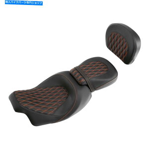 V[g n[[[hXg[gOChEg~ebĥ߂̃C_[̏Ȃ̔wtBbg Rider Passenger Seat Backrest Fit For Harley Road Street Glide Ultra Limited