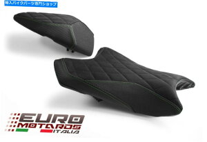 V[g ZX6R 19-20̂߂̃Cg_ChXG[hebNObvV[gJo[Zbg5F Luimoto Diamond Suede Tec-Grip Seat Covers Set 5 Colors For Kawasaki ZX6R 19-20