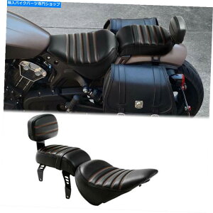 �V�[�g �u���b�N�h���C�o�[�����q�V�[�g�w������̔w������̃C���h�̃X�J�E�g�{�o�[660 18-21 Black Driver & Passenger Seat Backrest Fit For Indian Scout Bobber Sixty 18-21