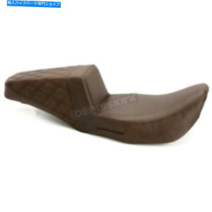 V[g iqXeb`̏ȂTh̏~ - 897-06-173Br Saddlemen Brown Step-Up Seat with Lattice-Stitched Passenger Seat - 897-06-173BR