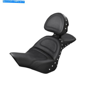 V[g Saddlemen Explorer Special Seat Special Seet Harley Suftails - 813-27-040 Saddlemen Explorer Special Seat with Backrest for Harley Softails - 813-27-040