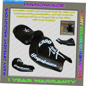 V[g j[NJX^V[gJo[ؔl99-07i1 GENjubN+N[i3pillowj Unique Custom Seat COVER Suzuki Hayabusa 99-07 (1 Gen) Black+Chrome (3pillow)
