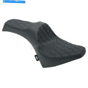 V[g hbOXyVeBubNvf^[III_u_ChXeb`rj[V[g - 0810-2119 Drag Specialties Black Predator III Double Diamond Stitch Vinyl Seat - 0810-2119