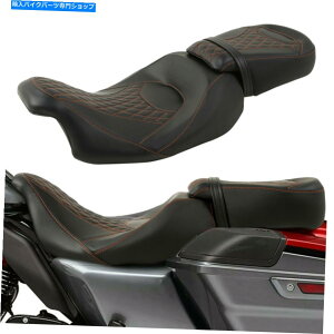 V[g n[[c[OXg[gGNgOCh09-21 18̃C_[hCo[̗qȃtBbg Rider Driver Passenger Seat Fit For Harley Touring Street Electra Glide 09-21 18