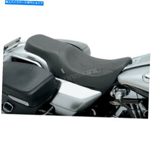 �V�[�g �h���b�O�X�y�V�����[���X�e�b�`�ߐH��2�A�b�v�V�[�g - 0801-0369 Drag Specialties Flame Stitched Predator 2-Up Seat - 0801-0369