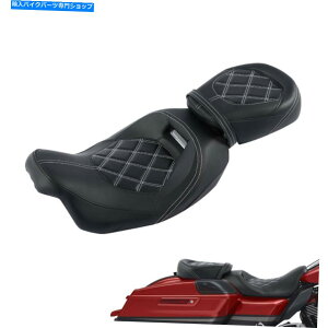 V[g ^]ȗqȃtBbgharley touring street road electraOCh2009-2021 Driver Passenger Seat Fit For Harley Touring Street Road Electra Glide 2009-2021