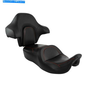 V[g ^]ȗqȁobNXgtBbgn[[YEBOOCh14-21 15 Driver Passenger Seat &Wrap Around Backrest Fit For Harley Touring Glide14-21 15