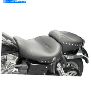 V[g Mustang Studded 15 "Ch2AbvV[g2004-05n[[_CiFXDf Mustang Studded 15" Wide 2-Up Seat 2004-05 Harley Dyna FXD Models