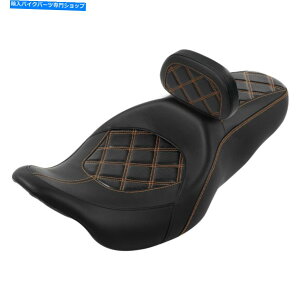 V[g ^]ȍȁC_[pbhtBbgCVOXg[gOCh09-21 Driver Passenger Seat & Rider Pad Fit For Harley Touring CVO Street Glide 09-21
