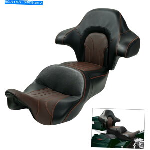 V[g n[[c[O[hLO14-21ubN̂߂̉^]ȗqV[gLOobNXgtBbg Driver Passenger Seat King Backrest Fit For Harley Touring Road King 14-21 Black