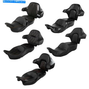 V[g ^]ȗqȃLOobNXgpbhtBbgharley touring road king 14-21 Driver Passenger Seat King Backrest Pad Fit For Harley Touring Road King 14-21