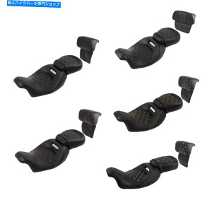 V[g ^]ȗqV[gwpbhtBbgn[[c[OfOCh2014-2021 Driver Passenger Seat Backrest Pad Fit For Harley Touring Models Glide 2014-2021