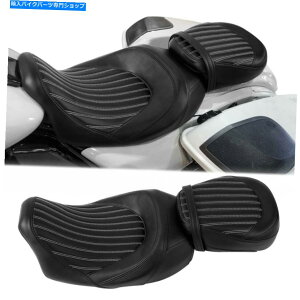 �V�[�g �z���C�g�X�e�b�`�h���C�o�̏���ȃt�B�b�g�n�[���[�G���N�g���O���C�h2009-2021 16 White Stitching Driver Passenger Seat Fit For Harley Electra Glide 2009-2021 16�y���s�A���i�z