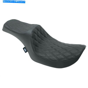 �V�[�g Drag Specialties Double Diamond Predator III 2�A�b�v�V�[�g�t�B�b�g�n�[���[FXR���f�� Drag Specialties Double Diamond Predator III 2-Up Seat Fits Harley FXR Models