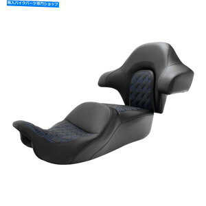 V[g C_[hCo[qȁLOobNXgtBbgn[[[hOCh14-21 18 Rider Driver & Passenger Seat & King Backrest Fit For Harley Road Glide 14-21 18