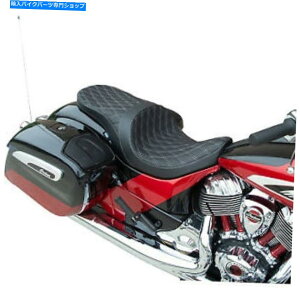 V[g hbOXyVX[vt@Cc[OV[g_u_ChVo[\[[ Drag Specialties Low Profile Touring Seat Double Diamond Silver Solar