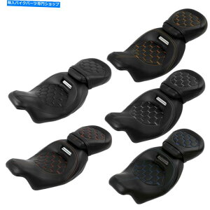 V[g n[[c[OXg[g[hOCh2009AbvubNAĴ߂̉^]Ȃ̏ȃtBbg Driver Passenger Seat Fit For Harley Touring Street Road Glide 2009-Up Black US