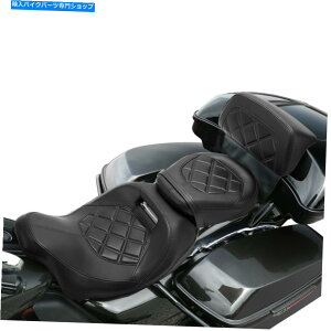 V[g ^]Ȃ̏ȁw̃pbhtBbg̓n[[c[O[hOCh14-21 18 Driver Passenger Seat & Backrest Pad Fit For Harley Touring Road Glide 14-21 18