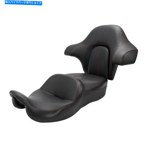 シート ブラックドライバー旅客シートリアバックレストフィットハーレーCVOストリートグライド14-21 Black Driver Passenger Seat Rear Backrest Fit For Harley CVO Street Glide 14-21