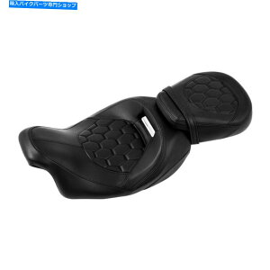 �V�[�g �h���C�o�[�����q�ȃt�B�b�g�n�[���[CVO�c�[�����O���f��2009-2021 2020�u���b�N Driver & Passenger Seat Fit For Harley CVO Touring Models 2009-2021 2020 Black