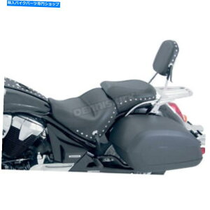 V[g }X^OV[gX^btobNXgtChc[OV[g - 76640 Mustang Seats Studded Wide Touring Seat with Driver Backrest - 76640