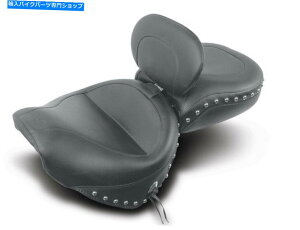 V[g }X^O2 PCX^bhhV[gWhCo[obNXg - }n[hX^[1600 1700 _79190 Mustang 2 PC studded seat w driver backrest - Yamaha Road Star 1600 1700 _79190