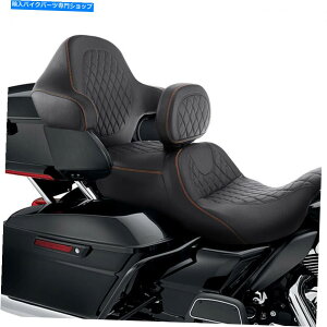 V[g n[[cA[ - pbNXg[gOCh14-21̂߂̃hCo[qȁwpbhtBbg Driver Passenger Seat & Backrest Pad Fit For Harley Tour-Pak Street Glide 14-21