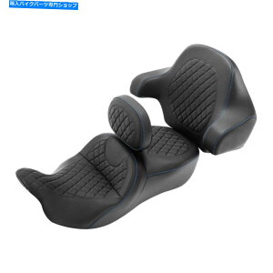 V[g n[[cA[PAK[hLOOCh14-21̂߂̃hCo[qȁw̃tBbg Driver & Passenger Seat & Backrest Fit For Harley Tour Pak Road King Glide 14-21