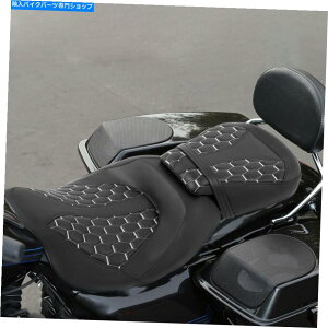�V�[�g �u���b�N�h���C�o�[������ȃt�B�b�g�n�[���[�c�[�����OElectra Glide 2009-2021 Black Driver & Passenger Seat Fit For Harley Touring Electra Glide 2009-2021