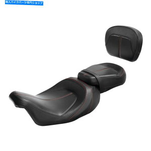 V[g ^]ȁqSissy Bar Pad Fit for Harley Touring Road King 09-21 20 Driver & Passenger Seat Sissy Bar Pad Fit For Harley Touring Road King 09-21 20