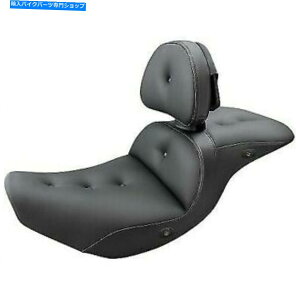 V[g ThMH\t@s[gbvV[gW /hCo[̔w Saddlemen Heated Road Sofa Pillow Top Seat w/Driver Backrest for Indian
