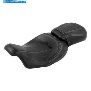 �V�[�g �z���C�gSticthing�h���C�o�[�����q�ȃt�B�b�g�n�[���[�c�[�����O���[�h�O���C�h09-21 White Sticthing Driver & Passenger Seat Fit For Harley Touring Road Glide 09-21�y���s�A���i�z