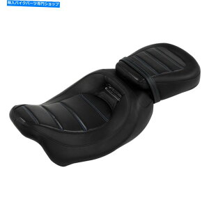 V[g Xeb`hCo[qȃtBbgCVO[hOCh09-21 Blue stitching Driver Passenger Seat Fit For Harley Touring CVO Road Glide 09-21