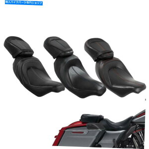 V[g n[[c[OOCh[hLO2009-2020̂߂̃hCo[qsIV[gtBbg Driver Passenger Pillion Seat Fit For Harley Touring Glide Road King 2009-2020