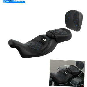 V[g n[[c[OCVOXg[g[hOCh09-21̃C_[qV[gwtBbg Rider Passenger Seat Backrest Fit For Harley Touring CVO Street Road Glide 09-21
