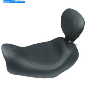 V[g }X^OubNX[YChgbp[V[gw /obNXg2014-17n[[_CiFXDF Mustang Black Smooth Wide Tripper Seat w/ Backrest 2014-17 Harley Dyna FXDF