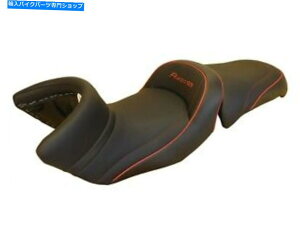 シート BMW R 1200 GS 2004-2013トップ販売者デラックスシートコンフォートブラックレッドスポーツ091 BMW R 1200 GS 2004-2013 Top Sellerie Deluxe seat Comfort Black Red Sport 091