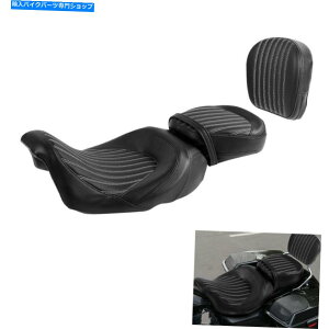 V[g ^]Ȃ̏w /pbhtBbgharley touring Electra Glide 2009-2021 2020 Driver Passenger Seat w/ Pad Fit For Harley Touring Electra Glide 2009-2021 2020