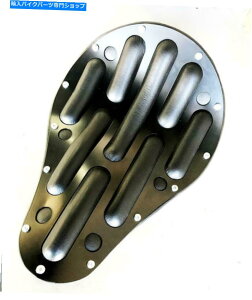 V[g XvO\V[gn[[X|[cX^[`bp[{o[10x14C[W[C_[ubNU[ Spring Solo Seat Harley Sportster Chopper Bobber 10x14 Easy Rider Black Leather