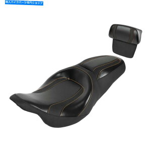 V[g n[[Xg[g[hOCh14-21̂߂̃s[Xq^]ȗqpbh One Piece Passenger Driver Seat Passenger Pad For Harley Street Road Glide 14-21
