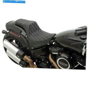 V[g hbOXyVeBubNvf^[III_u_ChXeb`V[g - 0802-1073 Drag Specialties Black Predator III Double Diamond Stitch Seat - 0802-1073