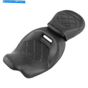 V[g PUU[hCȍȃtBbgCVO[hOCh2009-2021 PU Leather Driver Passenger Seat Fit For Harley Touring CVO Road Glide 2009-2021